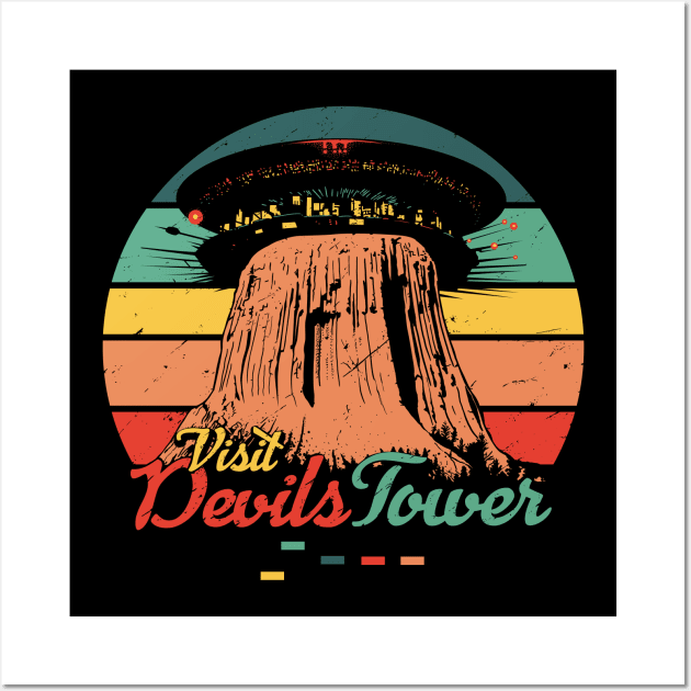 Devils Tower Wall Art by BER